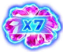 Super Collect Clover symbol – 2-cell reel 2 symbol with x2–x7 multiplier